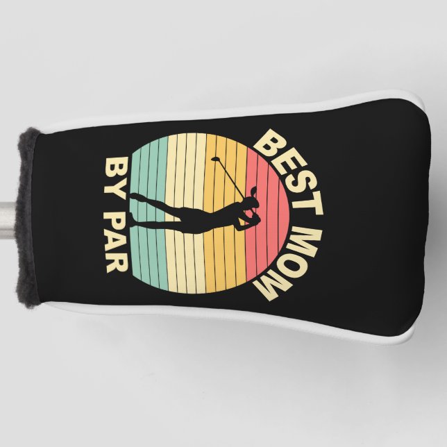 Couvre-club De Golf Best Mom By Par - Golf (Devant)