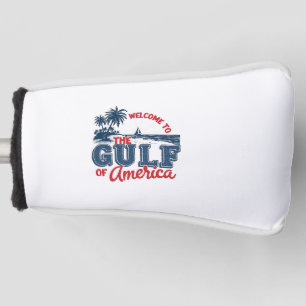 Couvre-club De Golf Bienvenue dans le Golfe d'Amérique Immigrant Mexic