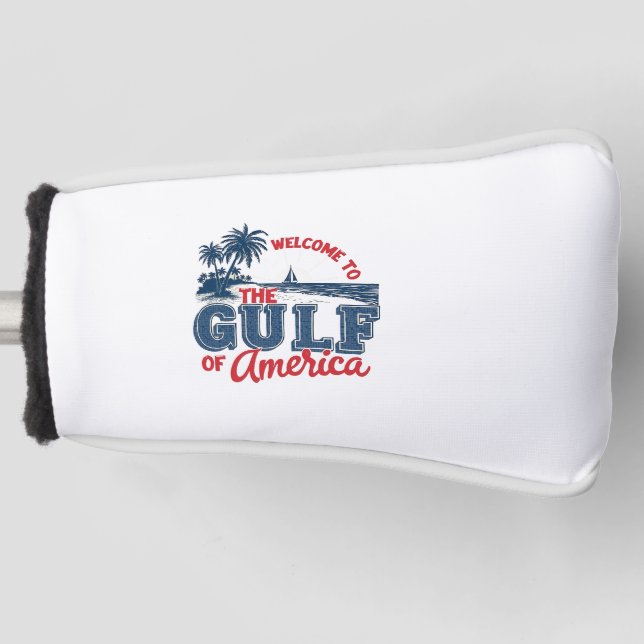Couvre-club De Golf Bienvenue dans le Golfe d'Amérique Immigrant Mexic (Devant)