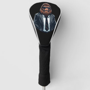 Couvre-club De Golf Bigfoot Business man - Cool Funny Sasquatch