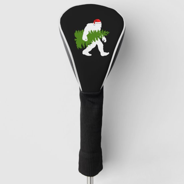 Couvre-club De Golf BigFoot Santa Claus Fun Christmas Gifts (Devant)
