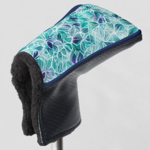 Couvre-club De Golf Bijoux Blues Motif feuille