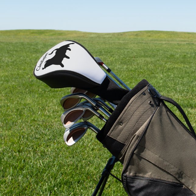 Couvre-club De Golf Black Bull Design (In Situ)