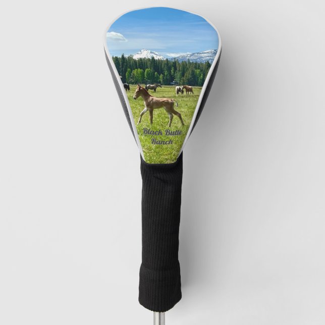 Couvre-club De Golf Black Butte Driver Cover (Devant)