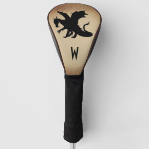 Couvre-club De Golf Black Dragon Rustic Arrière - plan initial