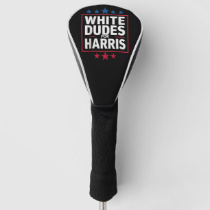 Couvre-club De Golf Blancs pour Kamala Harris Présidente 2024 