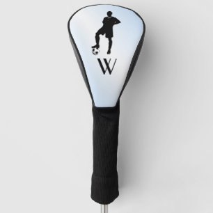 Couvre-club De Golf Bleu de football / Design sportif