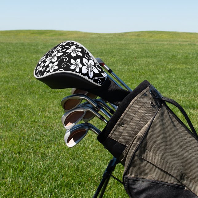 COUVRE-CLUB DE GOLF BLEU HAWAII (NOIR) (In Situ)