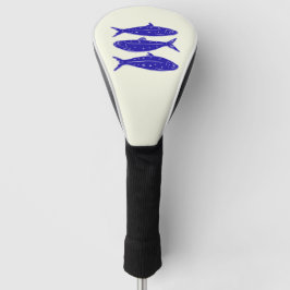 Couvre-club De Golf Blue Fish Italie
