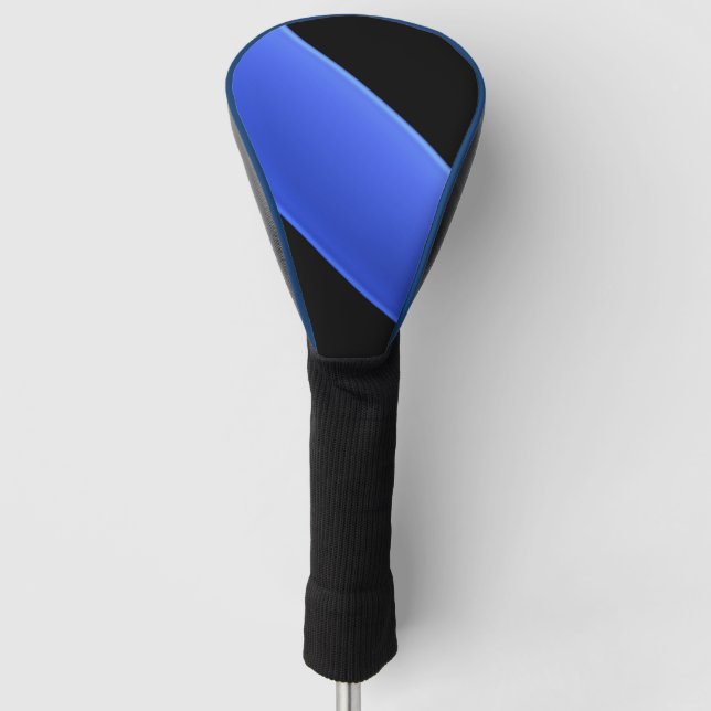Couvre-club De Golf Blue Line mince diagonal (Devant)