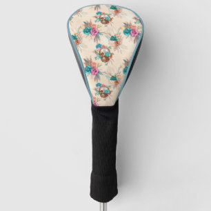 Couvre-club De Golf Boho Sketch Series Design 3