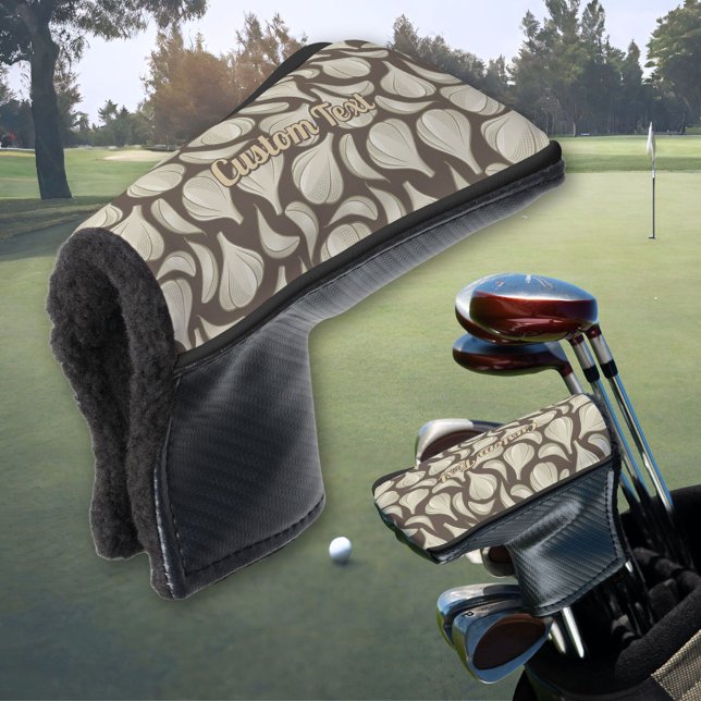 Couvre-club De Golf Bois d'ail Motif Golf Tête couverture (Créateur téléchargé)