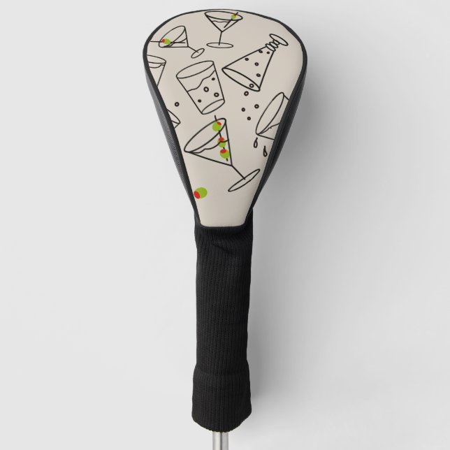 Couvre-club De Golf Boissons Golf Driver Cover (Devant)