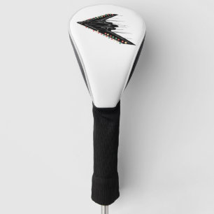 Couvre-club De Golf Bombardier furtif B-2 Esprit Saint Plane à réactio