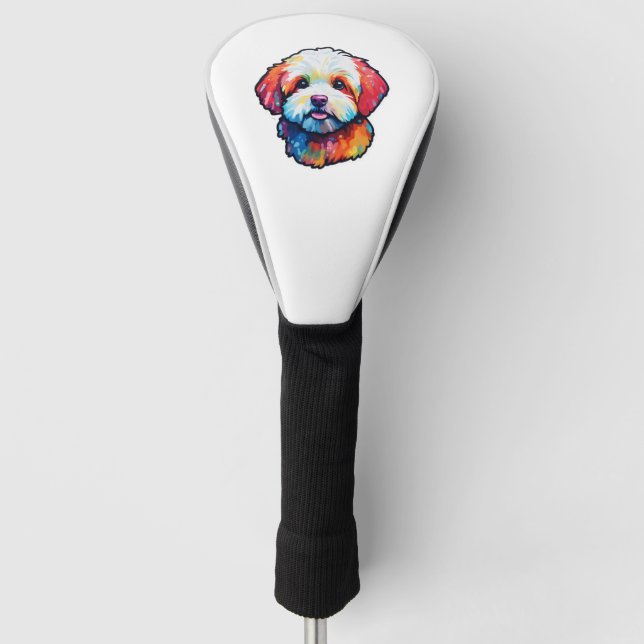 Couvre-club De Golf Bonne frise bichon (Devant)