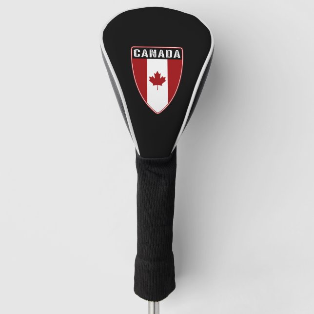 Couvre-club De Golf Bouclier canadien (Devant)