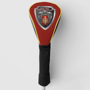 Couvre-club De Golf Bouclier de la 18e brigade d'artillerie de campagn