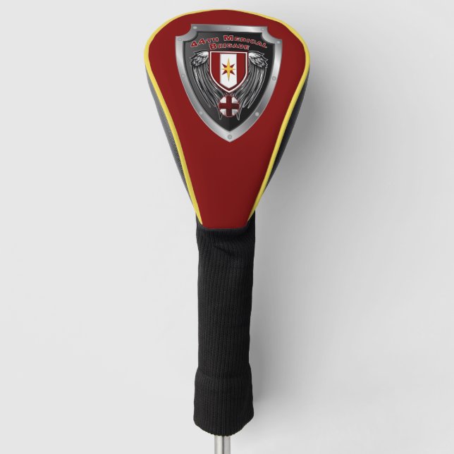 Couvre-club De Golf Bouclier de la 44e brigade Médicale (Devant)