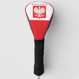 Couvre-club De Golf Bouclier de rouge de Polska Eagle