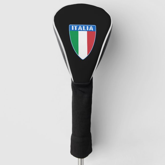 Couvre-club De Golf Bouclier Italien (Devant)