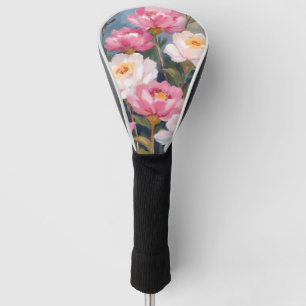 Couvre-club De Golf Bouquet de fleurs de pivoines roses