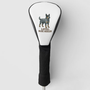Couvre-club De Golf Bouvier Australien Royal Blue Heeler