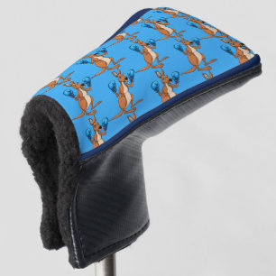 Couvre-club De Golf Boxe Kangaroo Golf Putter Cover