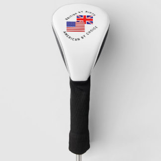 Couvre-club De Golf British par Birth American par choix
