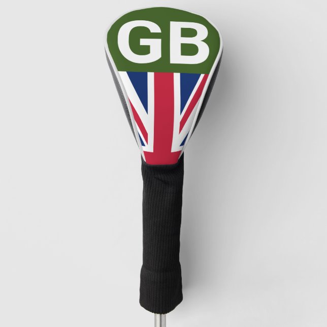 Couvre-club De Golf British Racing Green (Devant)