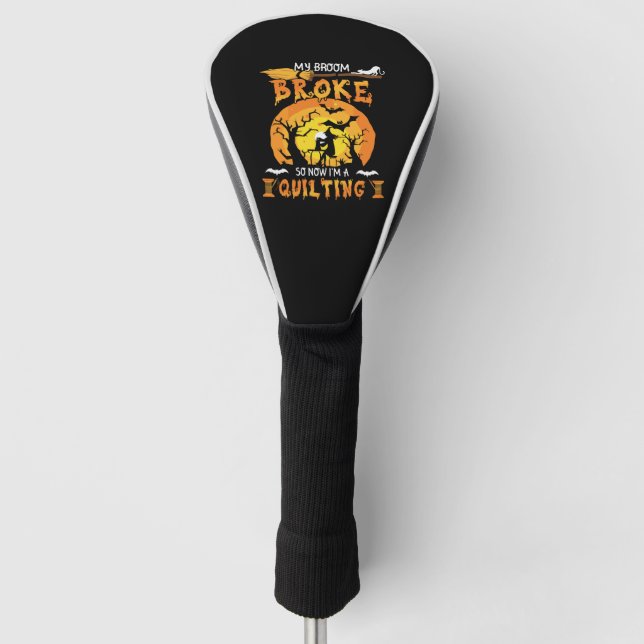 Couvre-club De Golf Broom Broke So (Devant)