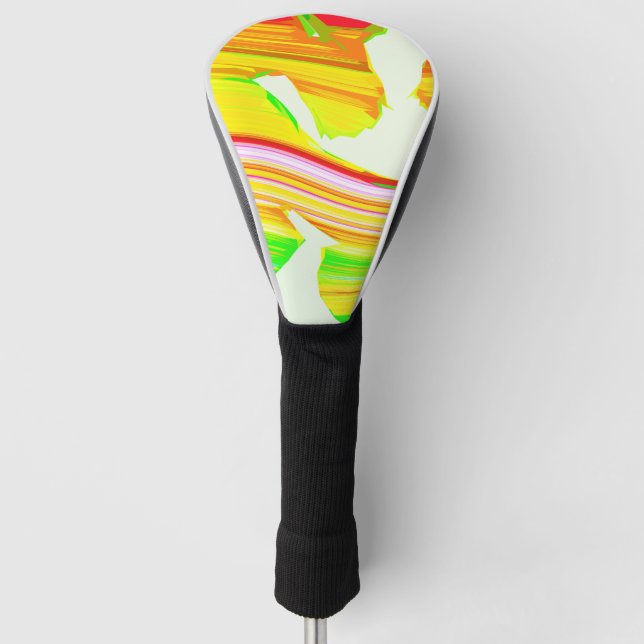 Couvre-club De Golf Brosse arc-en-ciel (Devant)