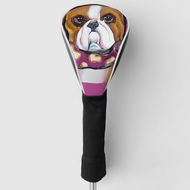 COUVRE-CLUB DE GOLF BULLDOG (Devant)
