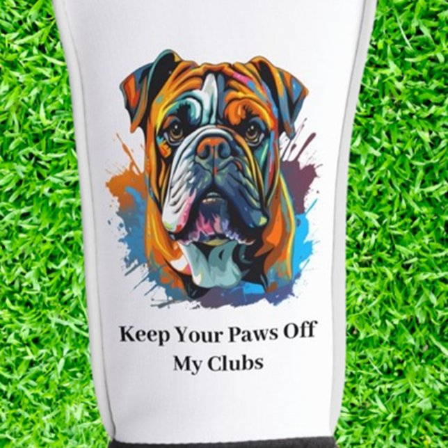Couvre-club De Golf Bulldog-Lover Putter   (Protect your putter in style with our Bulldog-Lover Putter Golf Head Cover.  )