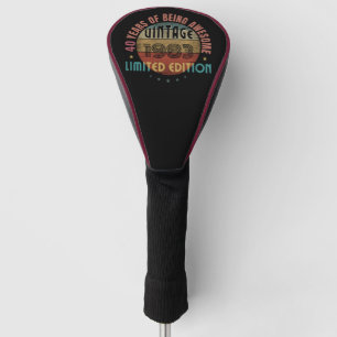 COUVRE-CLUB DE GOLF CADEAU D'ANNIVERSAIRE ANNÉE DE NAISSANCE TENDANCE