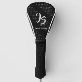 Couvre-club De Golf Cadeau élégant avec personnalisation Monogramme ar
