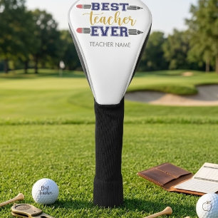 Couvre-club De Golf Cadeau personnalisé Meilleur Enseignant - Cadeau P