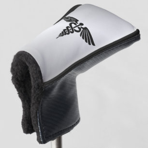 Couvre-club De Golf Caducée Médicale en argent