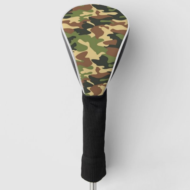 Couvre-club De Golf camouflage (Devant)