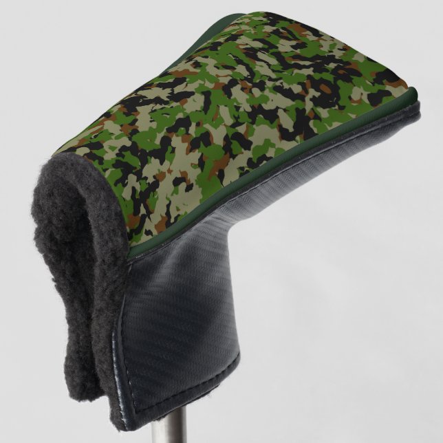 Couvre-club De Golf Camouflage (Devant 3/4)