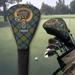 Couvre-club De Golf Campbell Crest Golf Head Cover