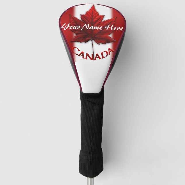 Couvre-club De Golf Canada Golf Cadeaux Canada Couverture pour chauffe (Devant)