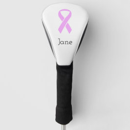 Couvre-club De Golf Cancer du sein Ruban rose (nom) Couverture de la t