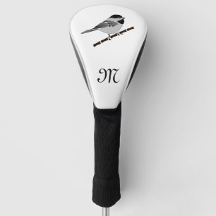 Couvre-club De Golf Carolina Chickadee Songbird Illustré