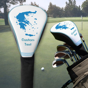 Couvre-club De Golf Carte de la Grèce