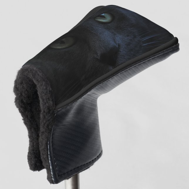 Couvre-club De Golf Casquette noire (Devant 3/4)