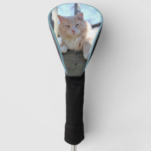 Couvre-club De Golf Cat