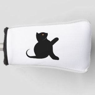 Couvre-club De Golf Cat dit bonjour