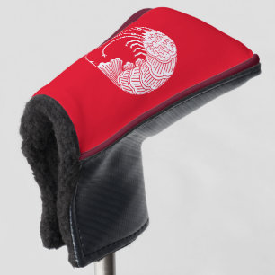 Couvre-club De Golf Cercle de langoustes épineux Golf Head Covers