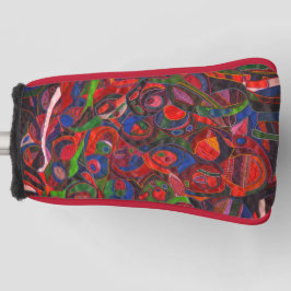 Couvre-club De Golf Cercles rouges