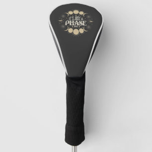Couvre-club De Golf C'est juste une phase solaire Eclipse 2025 Lune lu